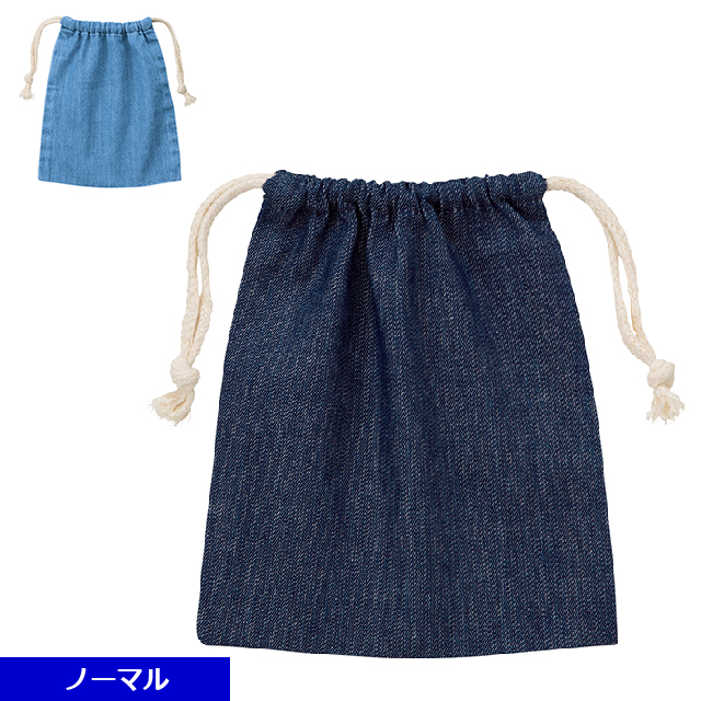 TRシリーズ　デニムマチなし巾着 No.1